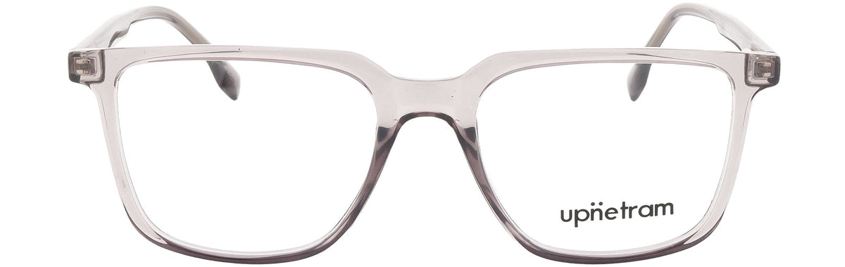 UP52601-C3-Handmade Mix Material-Translucent Grey - glassesbyahana.com