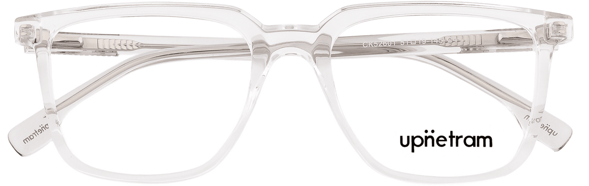 UP52601-C4-Handmade Mix Material-Crystal Clear - glassesbyahana.com