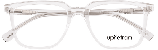UP52601-C4-Handmade Mix Material-Crystal Clear - glassesbyahana.com
