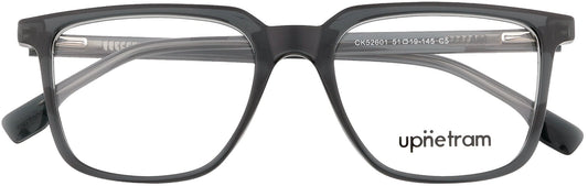 UP52601-C5-Handmade Mix Material-Dark Grey - glassesbyahana.com