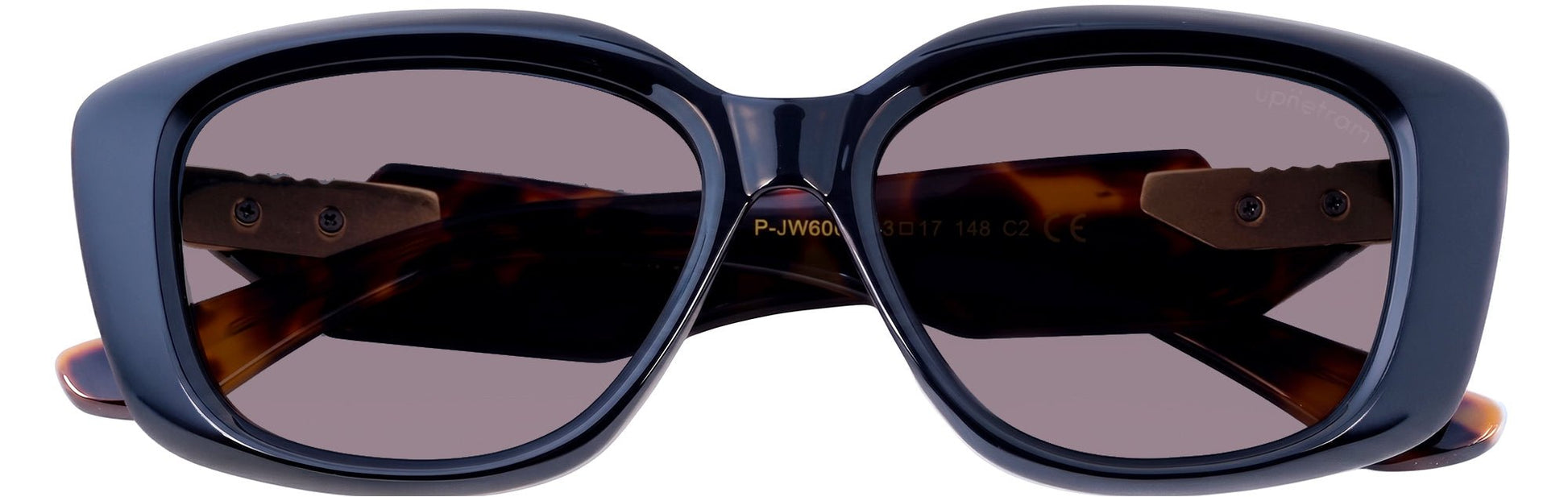 UP6002-C2-Handmade Mix Material-Midnight Tortoise - glassesbyahana.com
