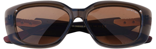 UP6002-C3-Handmade Mix Material-Walnut Smoke - glassesbyahana.com