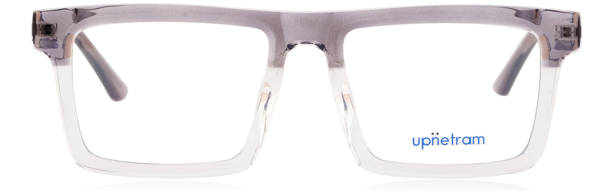 UP60034-C3-Handmade Mix Material-Slate Grey - glassesbyahana.com