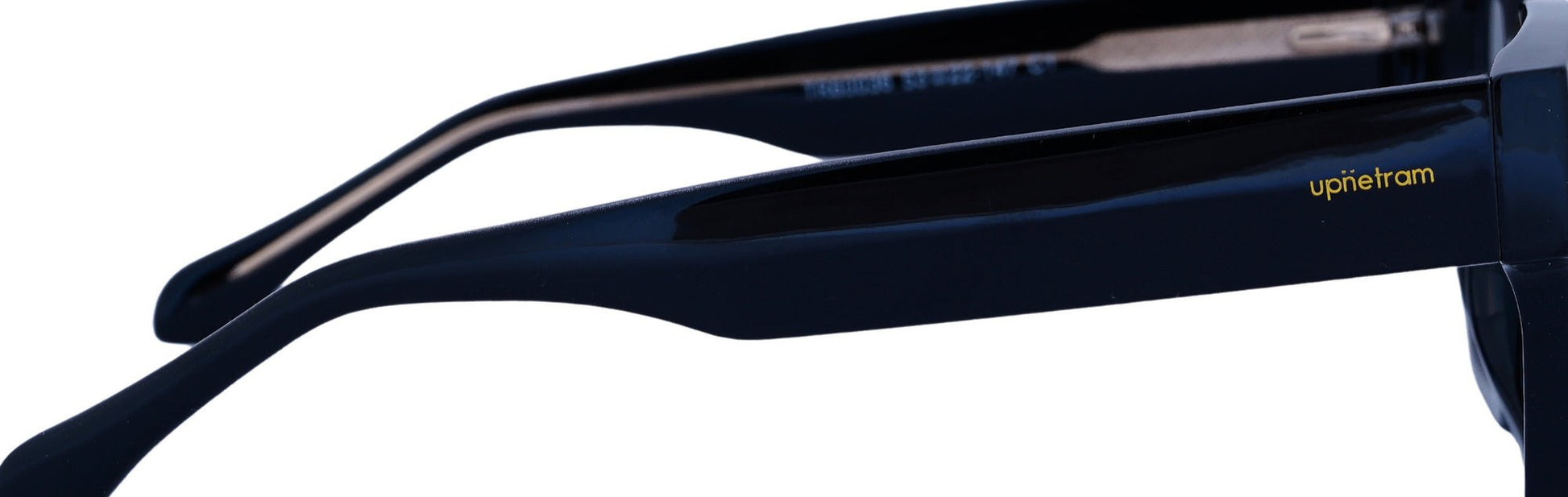 UP60036-C1-Handmade Bio Acetate-Eclipse Noir - glassesbyahana.com