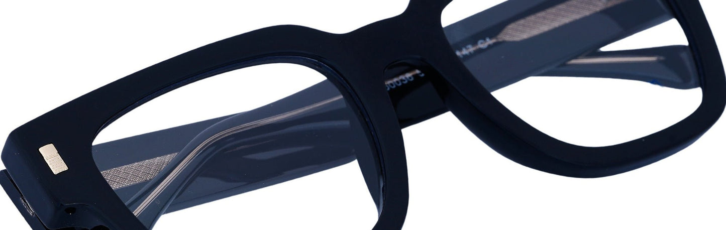 UP60036-C1-Handmade Bio Acetate-Eclipse Noir - glassesbyahana.com