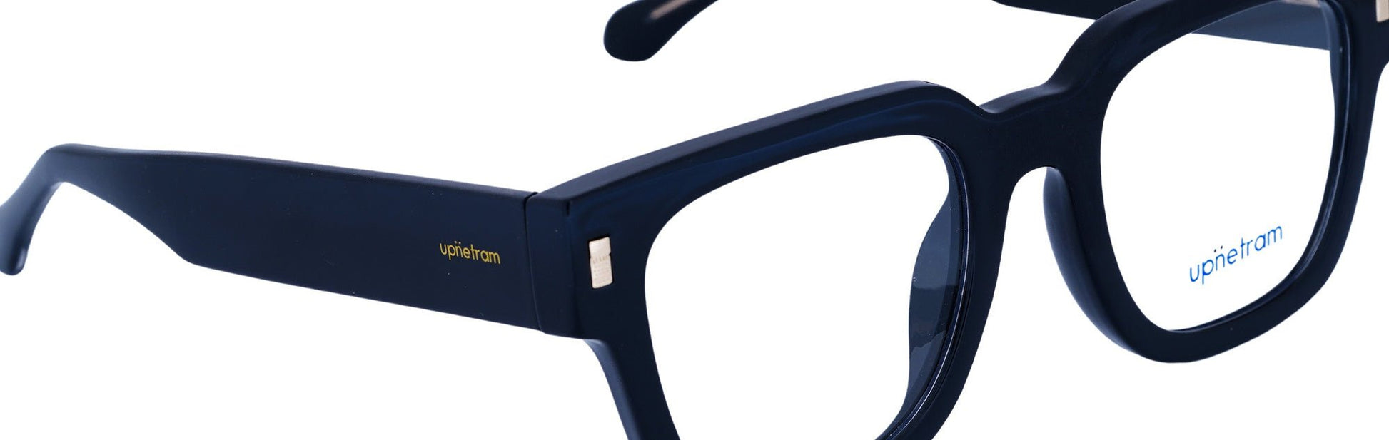 UP60036-C1-Handmade Bio Acetate-Eclipse Noir - glassesbyahana.com