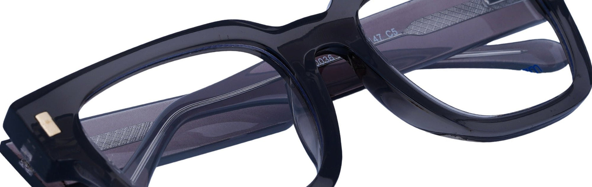 UP60036-C5-Handmade Bio Acetate-Smoke Quartz - glassesbyahana.com