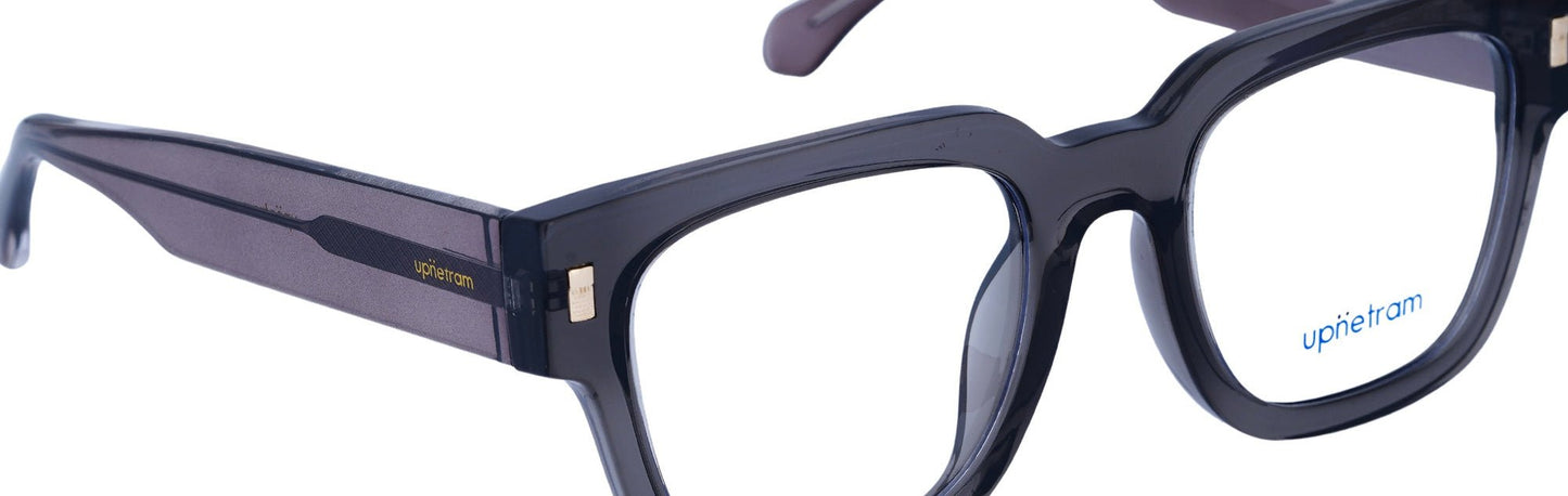 UP60036-C5-Handmade Bio Acetate-Smoke Quartz - glassesbyahana.com