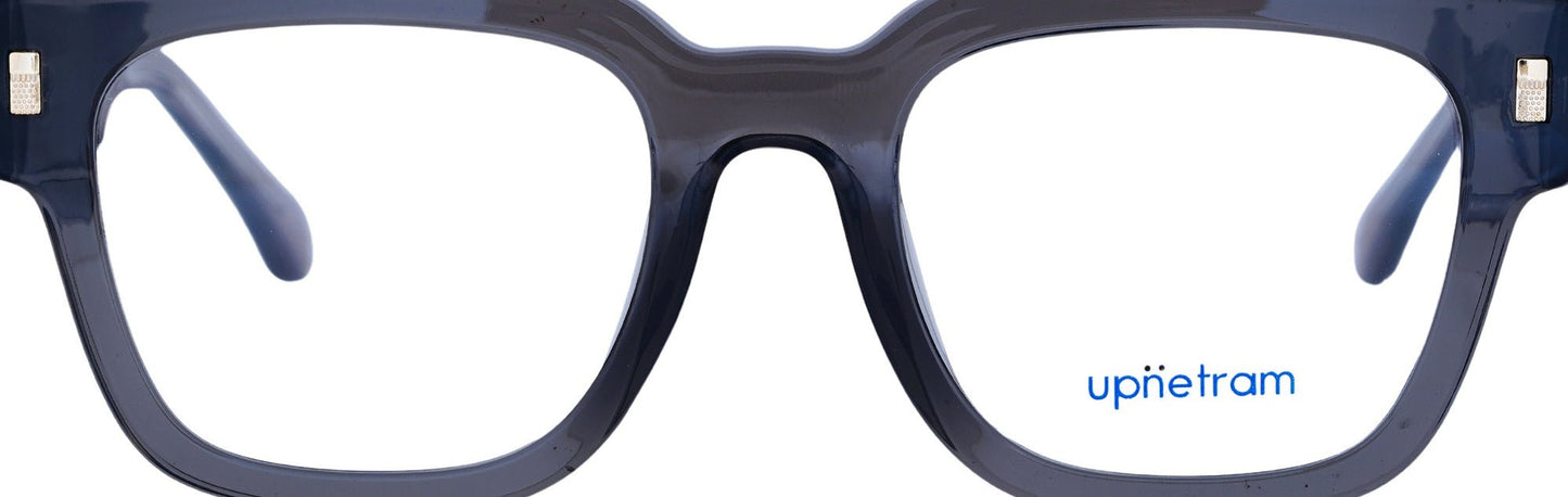 UP60036-C5-Handmade Bio Acetate-Smoke Quartz - glassesbyahana.com