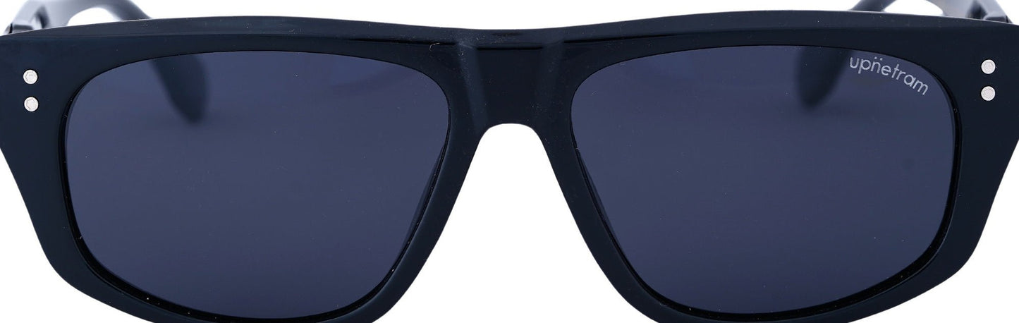 UP6004-C1-Handmade Mix Material-Midnight Graphite - glassesbyahana.com