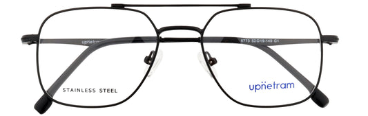 UP6773-C1-Metal Alloy-Midnight Black - glassesbyahana.com