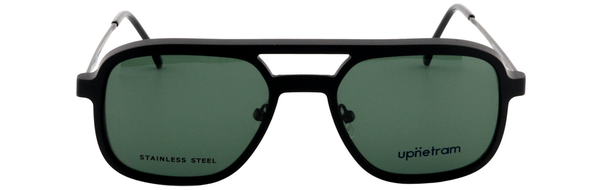UP6773-C1-Metal Alloy-Midnight Black - glassesbyahana.com