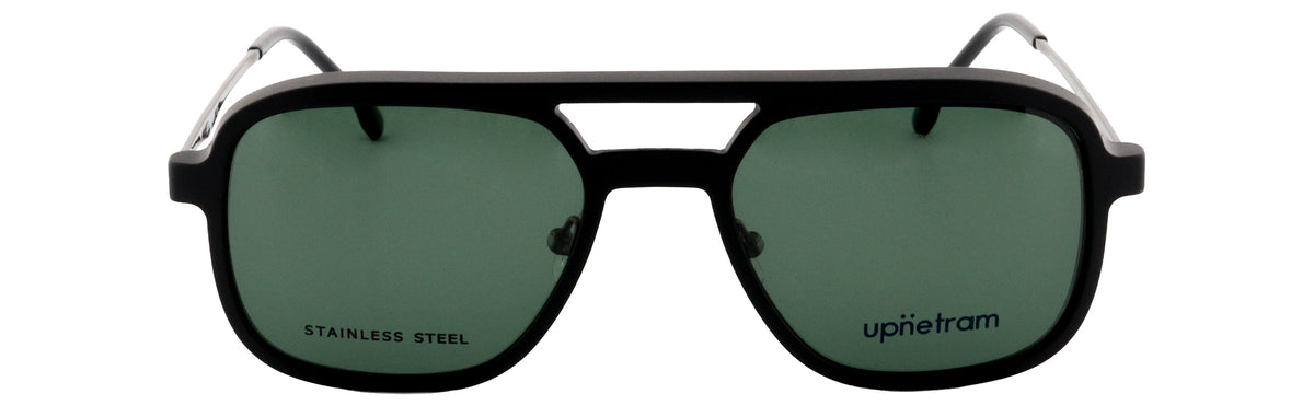 UP6773-C2-Metal Alloy-Midnight Silver - glassesbyahana.com