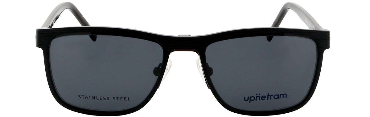 UP6866-C3-Metal Alloy Clipon-Gunmetal - glassesbyahana.com