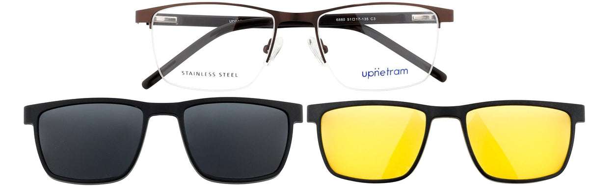UP6880-C3-Metal Alloy-Gun Metal - glassesbyahana.com