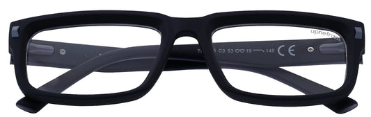 UP6935-C3-Handmade Mix Material-Midnight Black - glassesbyahana.com