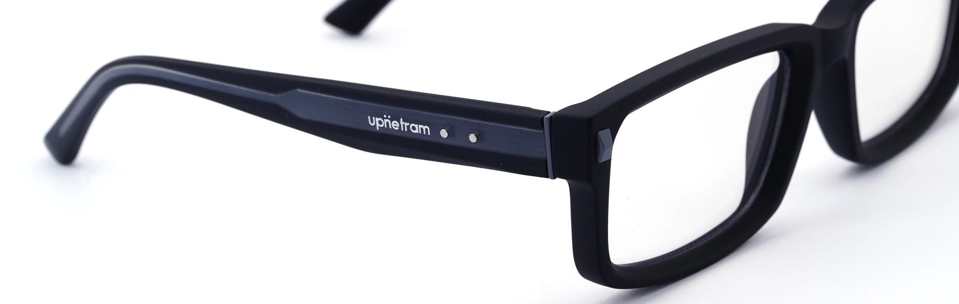 UP6935-C3-Handmade Mix Material-Midnight Black - glassesbyahana.com