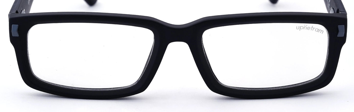 UP6935-C3-Handmade Mix Material-Midnight Black - glassesbyahana.com