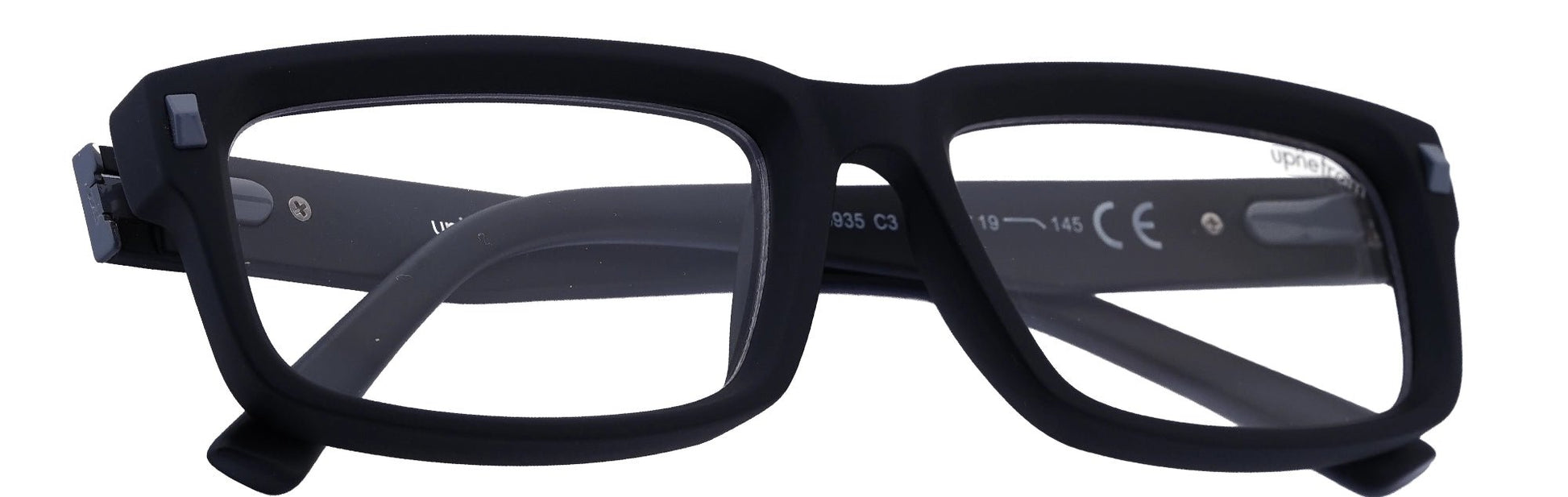 UP6935-C3-Handmade Mix Material-Midnight Black - glassesbyahana.com