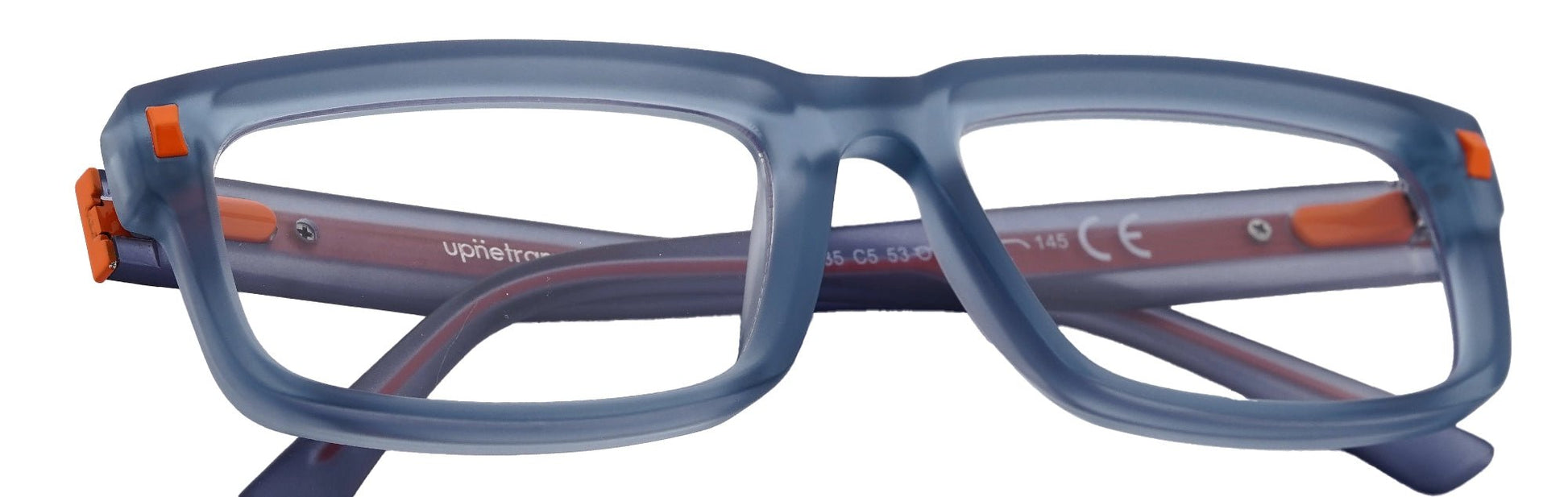 UP6935-C5-Handmade Mix Material-Translucent Blue - glassesbyahana.com