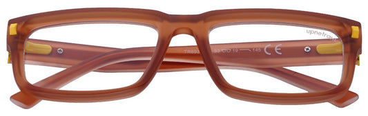 UP6935-C6-Handmade Mix Material-Amber - glassesbyahana.com