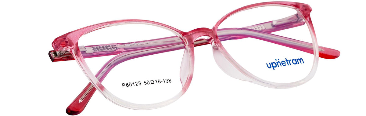 UP80123-C5-Handmade Mix Material-Crystal Pink - glassesbyahana.com