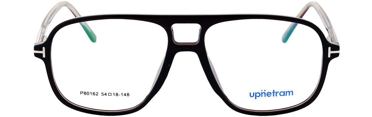UP80162-C4-Handmade Mix Material-Havana Brown - glassesbyahana.com