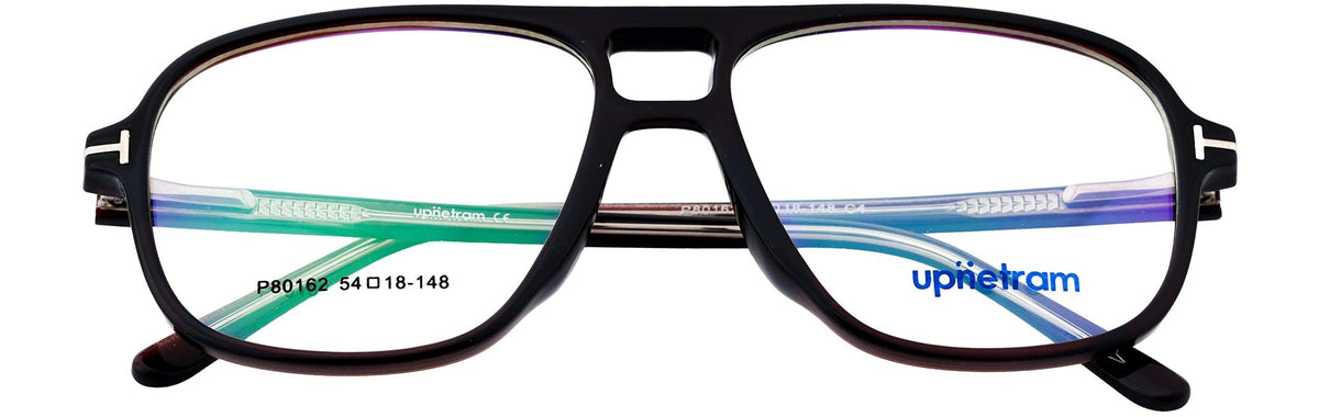 UP80162-C4-Handmade Mix Material-Havana Brown - glassesbyahana.com