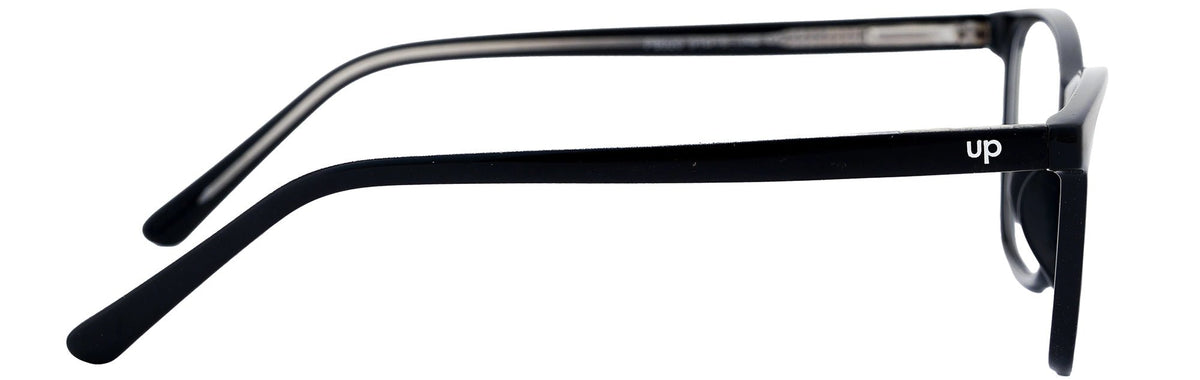 UP8020-C1-Handmade Mix Material-Midnight Black - glassesbyahana.com