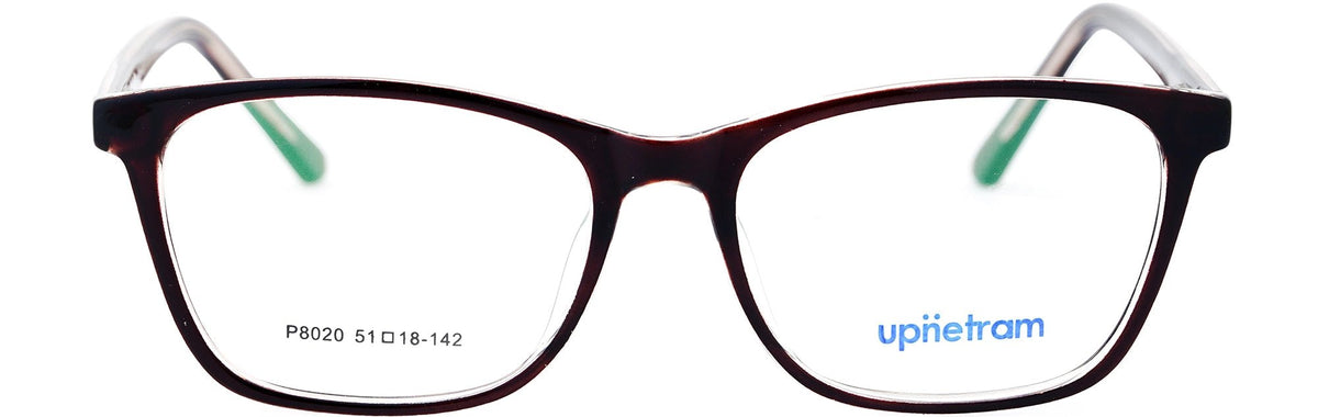 UP8020-C4-Handmade Mix Material-Havana Brown - glassesbyahana.com