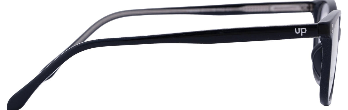 UP8029-C1-Handmade Mix Material-Midnight Black - glassesbyahana.com