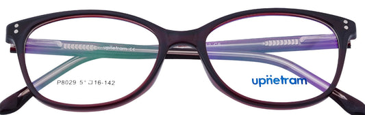 UP8029-C5-Handmade Mix Material-Taupe Brown - glassesbyahana.com