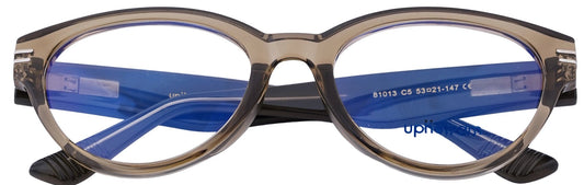 UP81013-C5-Handmade Mix Material-Crystal Green - glassesbyahana.com