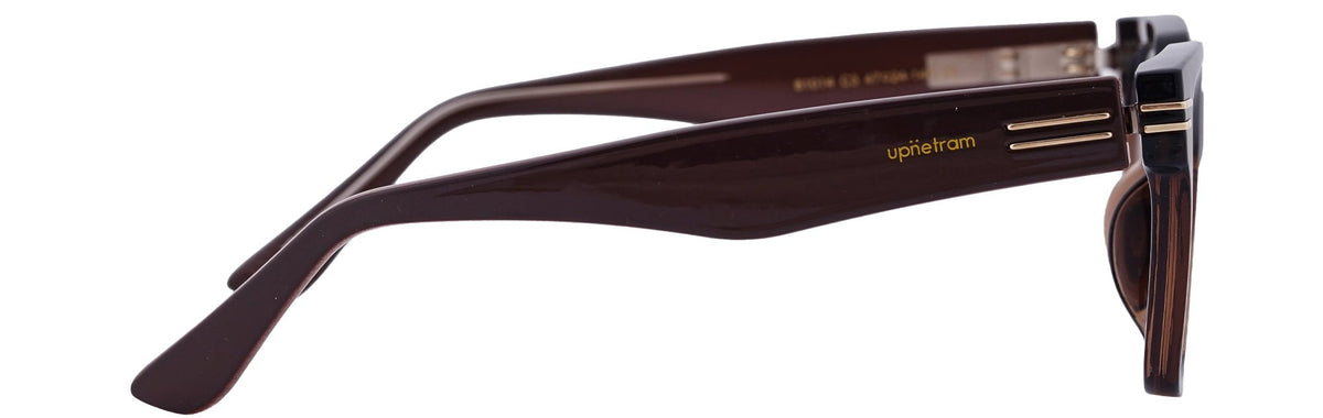 UP81014-C3-Handmade Mix Material-Havana Brown - glassesbyahana.com