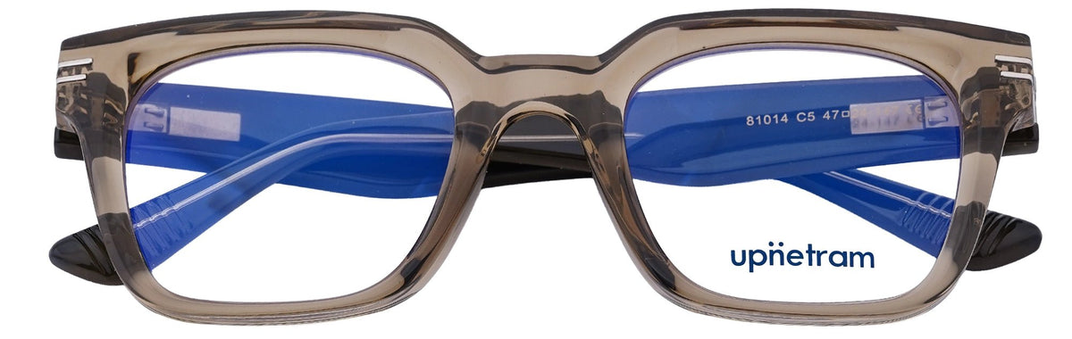 UP81014-C5-Handmade Mix Material-Crystal Green - glassesbyahana.com