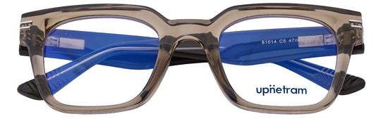 UP81014-C5-Handmade Mix Material-Crystal Green - glassesbyahana.com