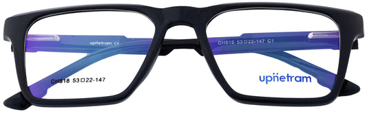 UP818-C1-Handmade Bio Acetate-Coal Slate - glassesbyahana.com