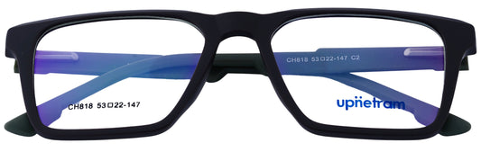UP818-C2-Handmade Bio Acetate-Shadow Graphite - glassesbyahana.com