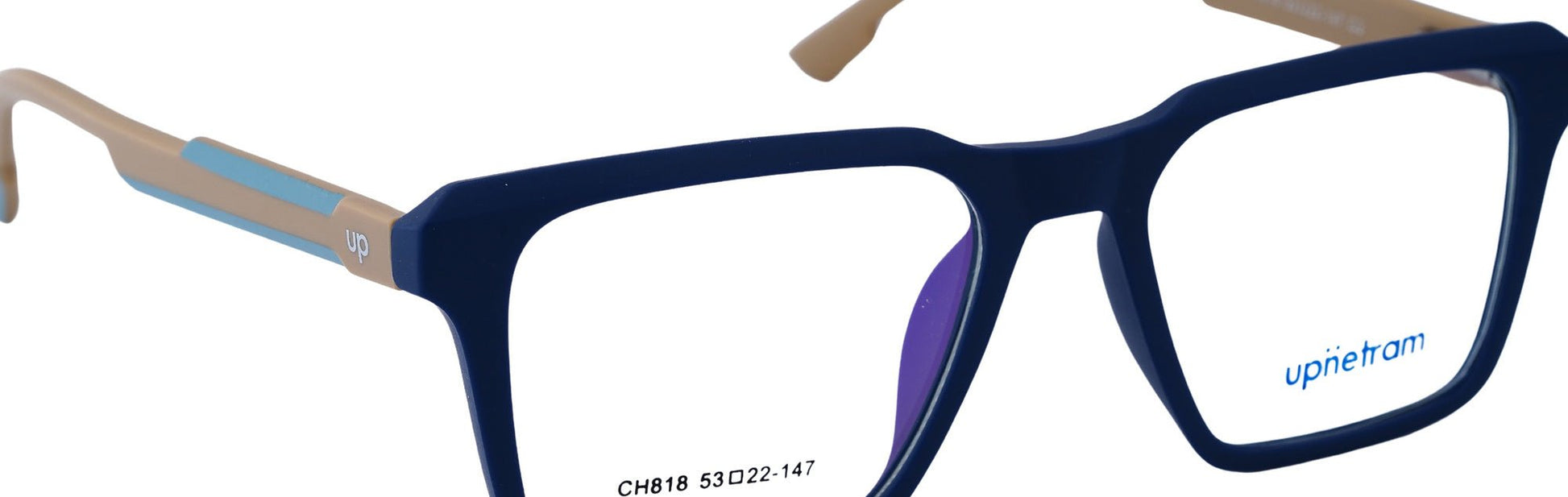 UP818-C3-Handmade Bio Acetate-Oxford Navy - glassesbyahana.com