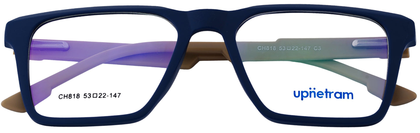 UP818-C3-Handmade Bio Acetate-Oxford Navy - glassesbyahana.com