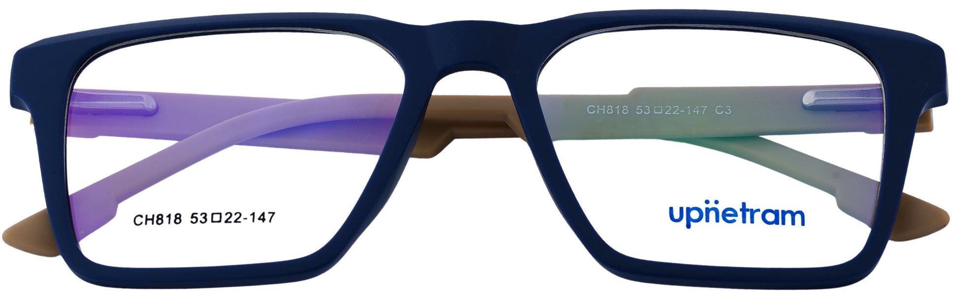 UP818-C3-Handmade Bio Acetate-Oxford Navy - glassesbyahana.com