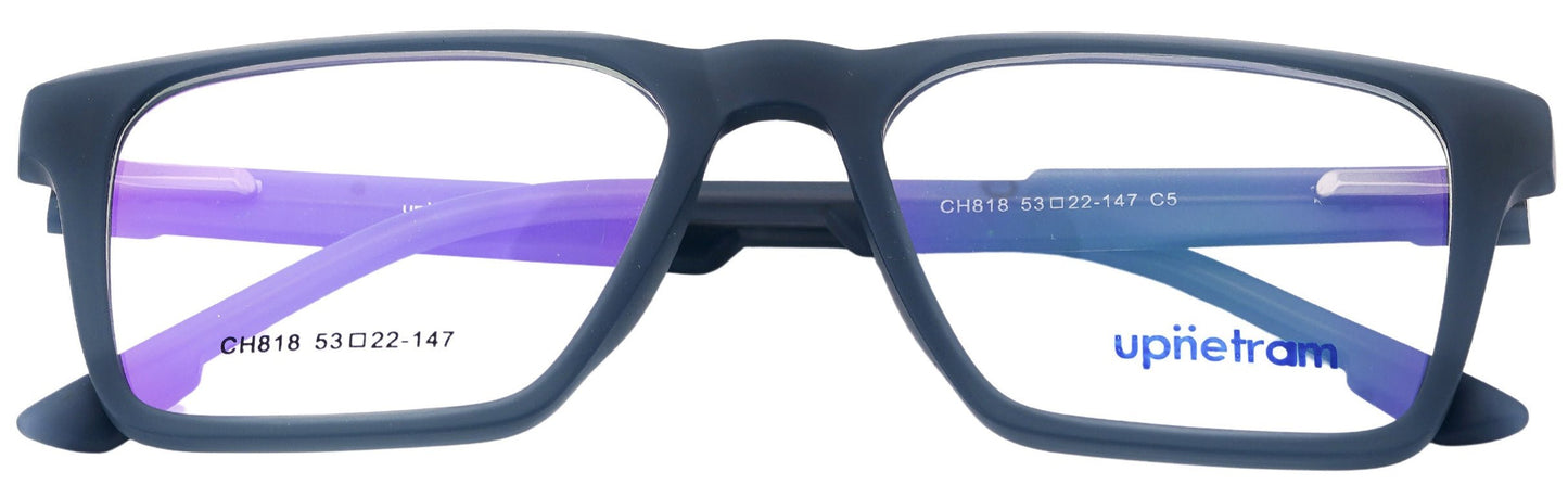 UP818-C5-Handmade Bio Acetate-Slate Tide - glassesbyahana.com