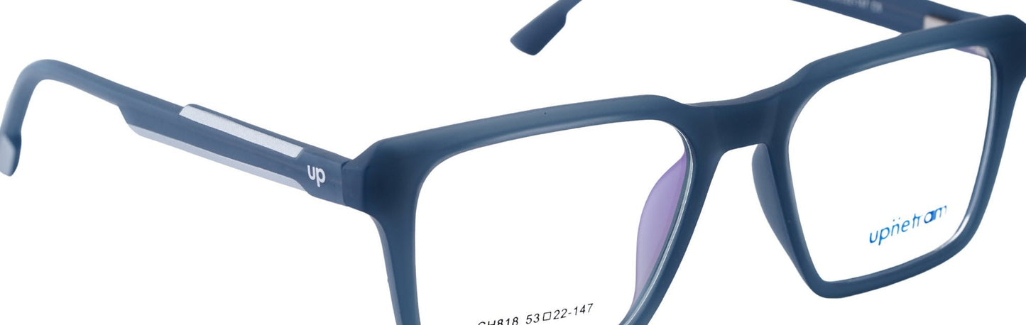 UP818-C5-Handmade Bio Acetate-Slate Tide - glassesbyahana.com