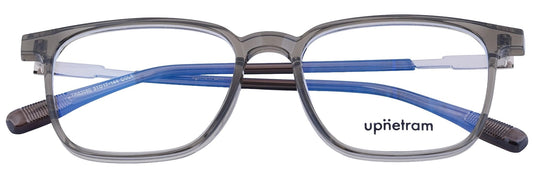 UP83080-COL9-Handmade Mix Material-Slate Grey - glassesbyahana.com