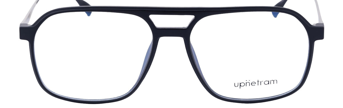 UP83092-C2-Handmade Mix Material-Matte Black - glassesbyahana.com
