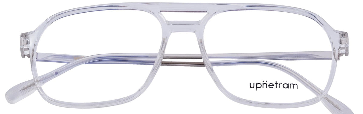 UP83092-C6-Handmade Mix Material-Crystal Clear - glassesbyahana.com