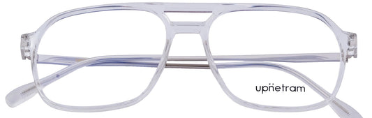 UP83092-C6-Handmade Mix Material-Crystal Clear - glassesbyahana.com