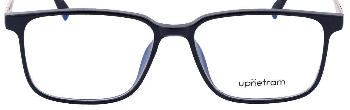 UP83096-C1-Handmade Mix Material-Black Gold - glassesbyahana.com