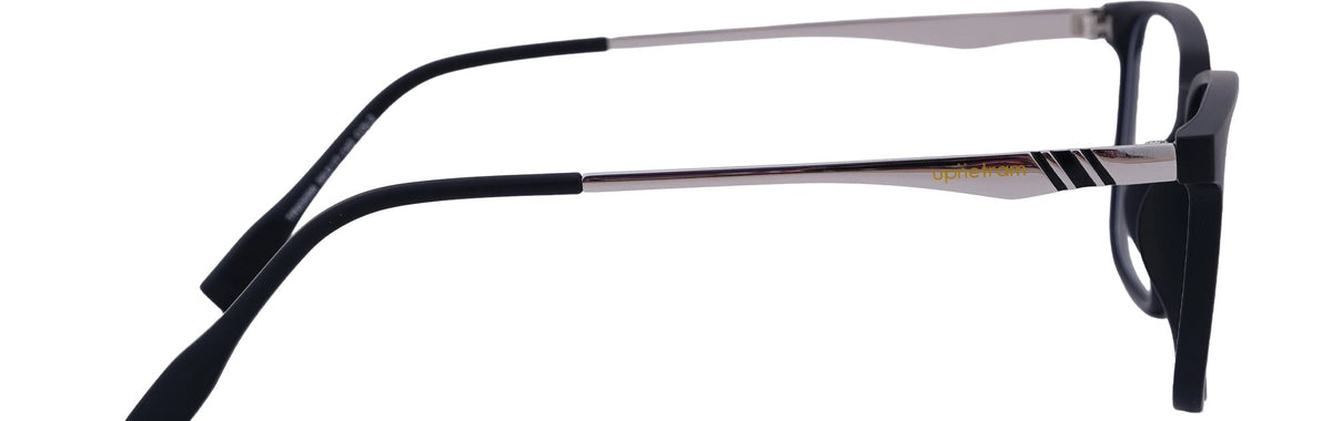 UP83096-C2-Handmade Mix Material-Black Silver - glassesbyahana.com