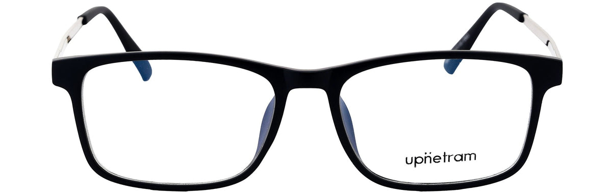 UP83100-C2-Handmade Mix Material-Midnight Black - glassesbyahana.com